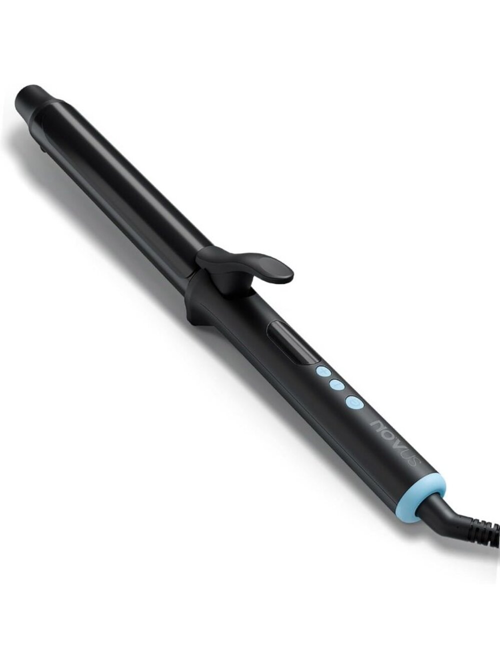 1.25 Inch Long Barrel Curling Iron - 6 Heat Settings, Fast Heating, Ceramic